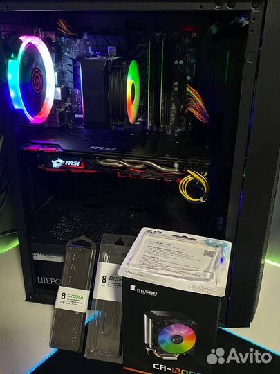 Игровой пк i7 6700K/GTX 1070 8gb/16gb/SSD 512gb