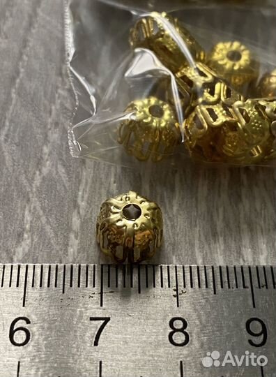 Фурнитура для бижутерии - концевик для шнура