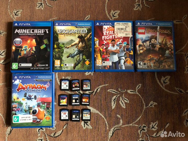 Картриджи игры sony ps vita