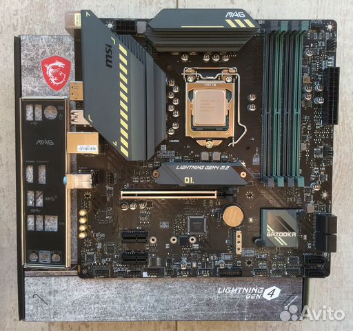Материнская плата MSI B560M с новым i5-11400F купить в Севастополе ...