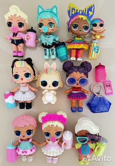 Кукла лол lol LOL клякса кошечка питомец