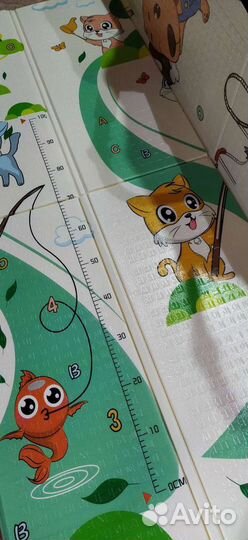 Детский коврик термоковрик складной