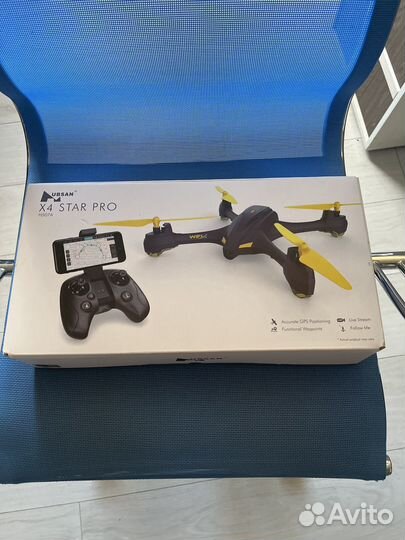 Квадрокоптер hubsan x4 star pro