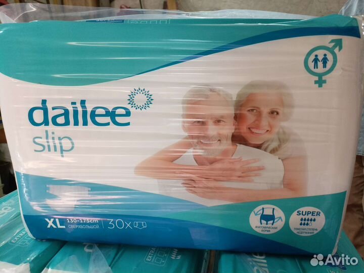 Подгузники супер Dailee XL (4), 8 капель