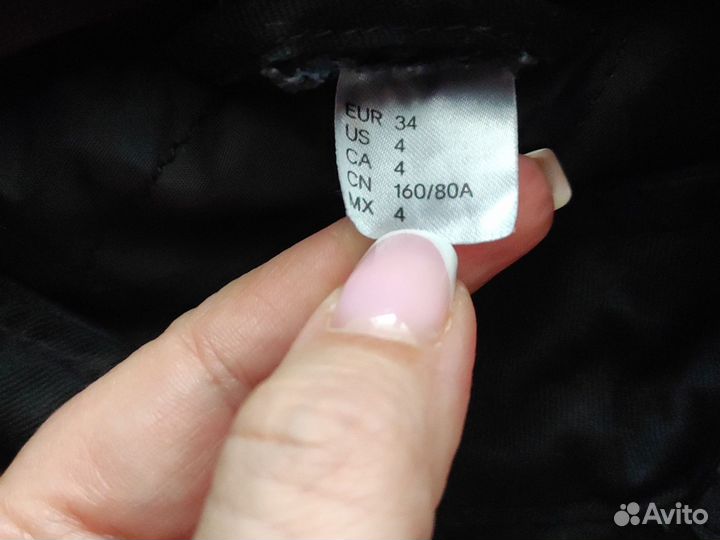 Парка HM чёрная