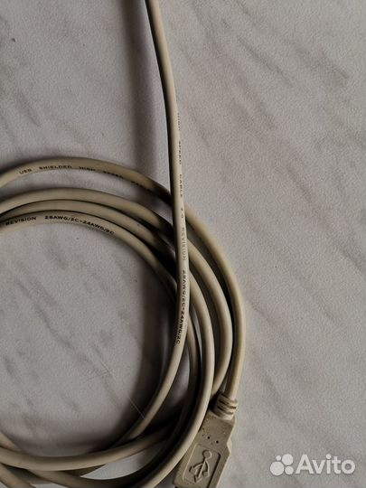 Кабель для принтера USB - USB-B,оч.хор.сост