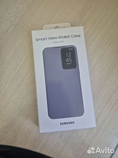 SMART view wallet case Samsung S24 чехол