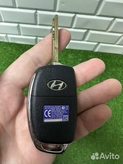 Ключ на машину hyundai