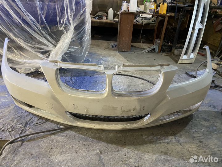 Передний бампер bmw е90 LCI