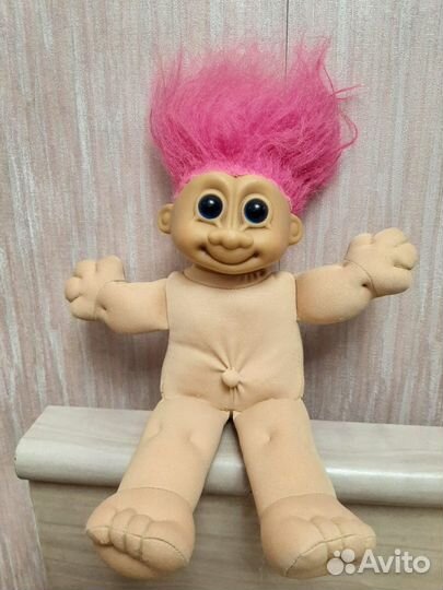 Кукла Тролль мягкое тело 30 см