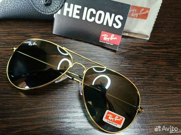 Очки рей бен авиатор