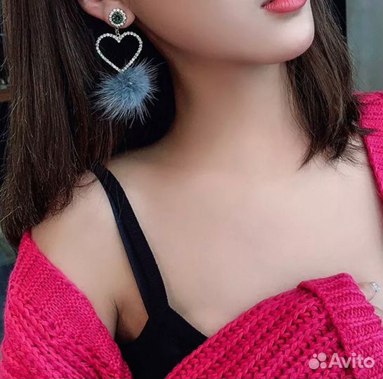 Серьги новые разные модели