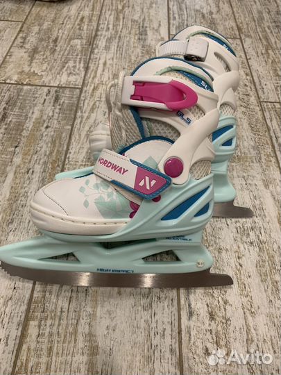 Коньки детские раздвижные 26-31