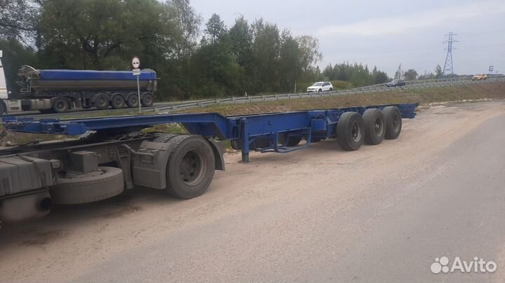 Полуприцеп контейнеровоз Netam-Fruehauf CC30-W220-35N, 1994