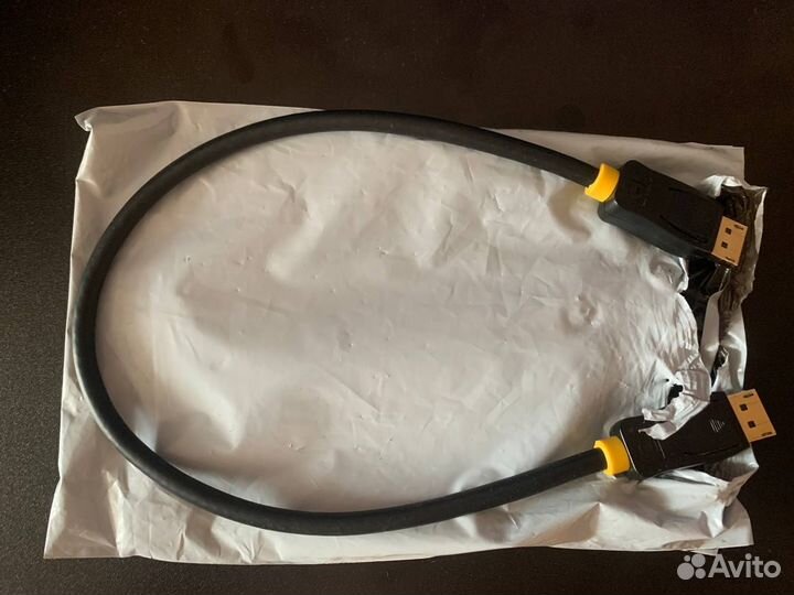 Кабель GCR DisplayPort-DisplayPort v 1.2, M-M 0,5м
