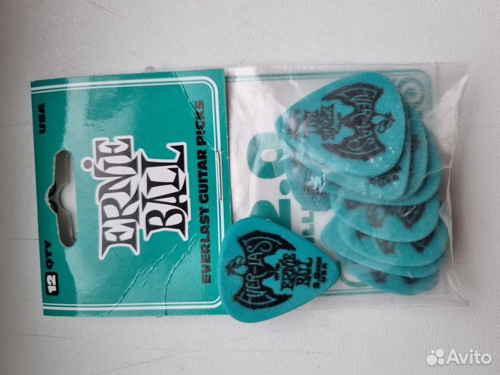 Медиаторы для электрогитары Ernie Ball 2.0 мм