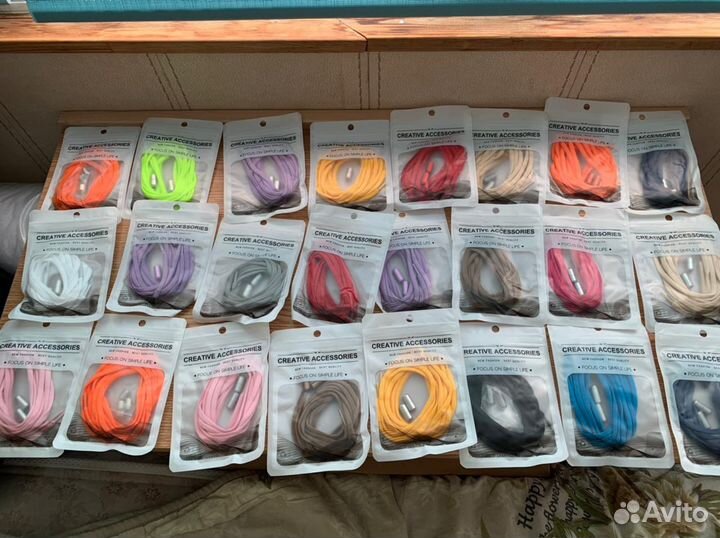 Эластичные шнурки без завязок