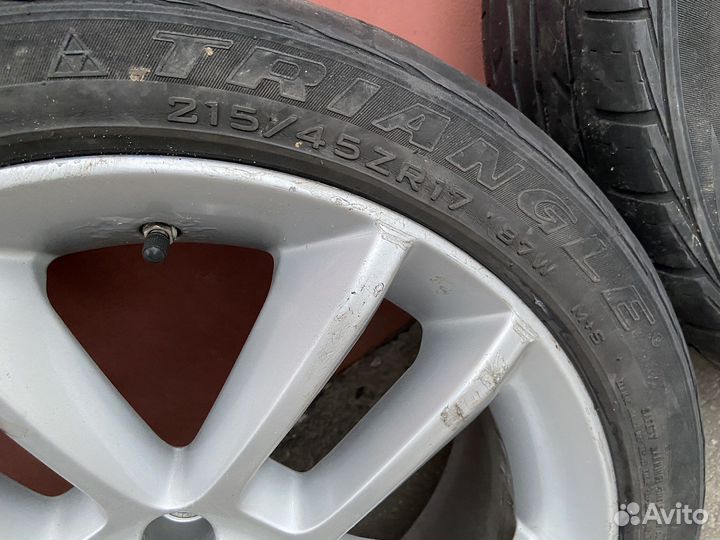 Колеса р17 опель корса 4-100