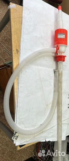 Ручной насос для перекачки жидкостей и гсм 19л/мин