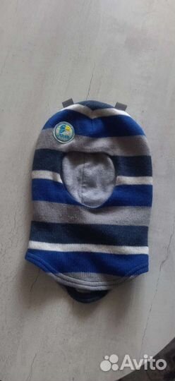 Шапка шлем для мальчика 48 50