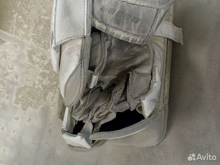 Блин и ловушка вратаря bauer jr