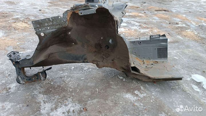 Лонжерон левый skoda octavia a5