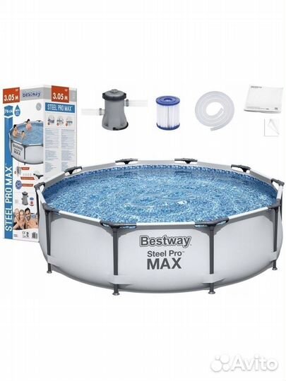 Каркасный бассейн Bestway 305x76 фильтр-насос