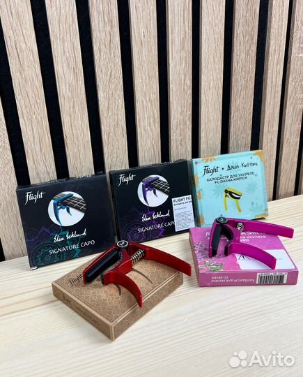 Каподастр flight FC-RD для укулеле