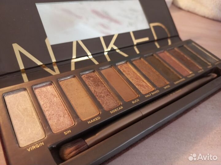 Палетка теней urban decay