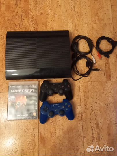 Playstation 3 super slim не прошитая