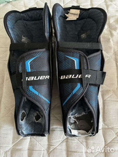 Продам хоккейные щитки Bauer размер 14