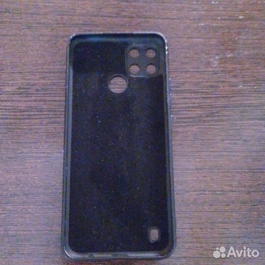 Чехол черный на телефон realme C21-Y