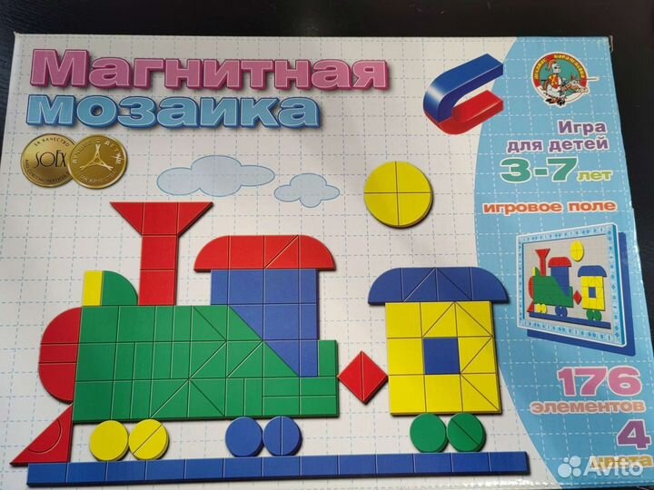 Мозаика магнитная 