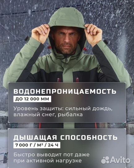 Мембранный утепленный костюм Finntrail