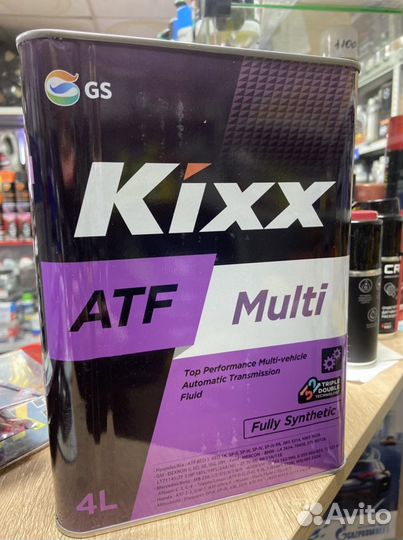 Масло трансмиссионное Kixx ATF Multi 4 л