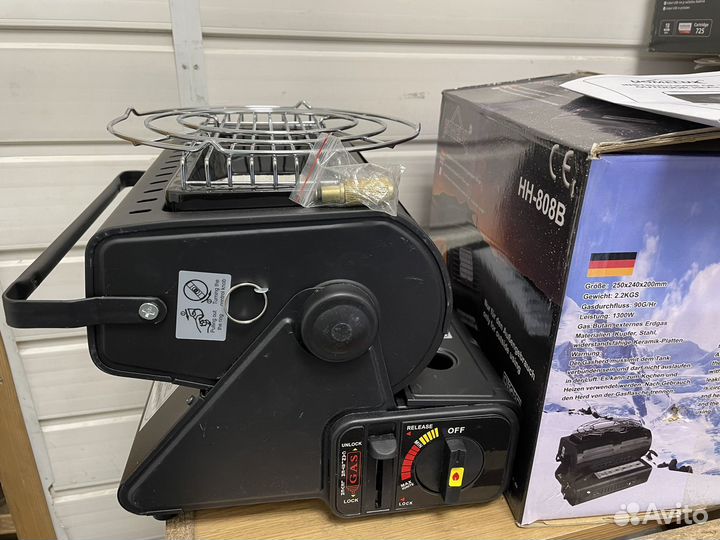 Портативная плита-обогреватель (2в1)