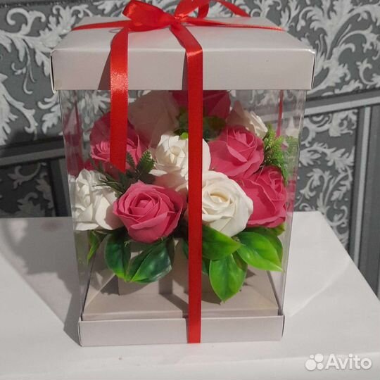 Букеты из мыльных цветов