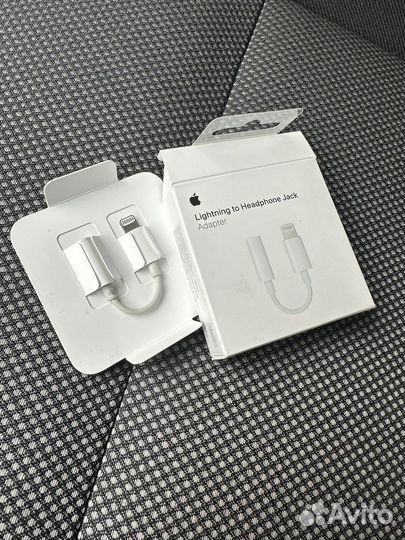 Переходник lightning 3.5 jack apple оригинал