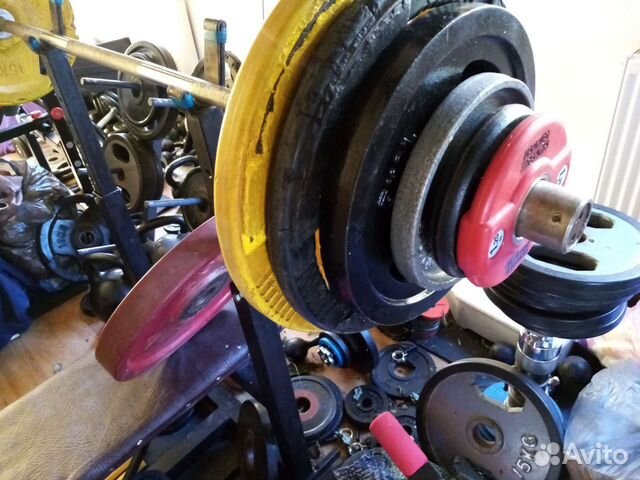 Штанга: блины и гриф