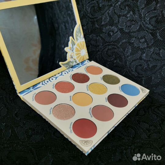 Новая палетка теней ColourPop Linoncello оригинал