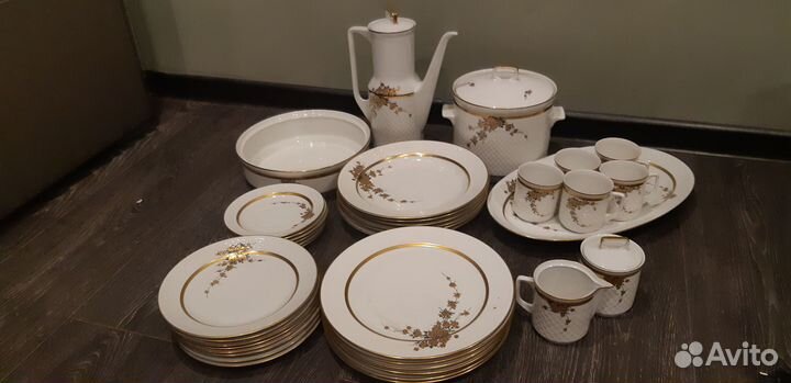 Фарфоровый сервиз Jlmenau, 1960-70 гг, ГДР