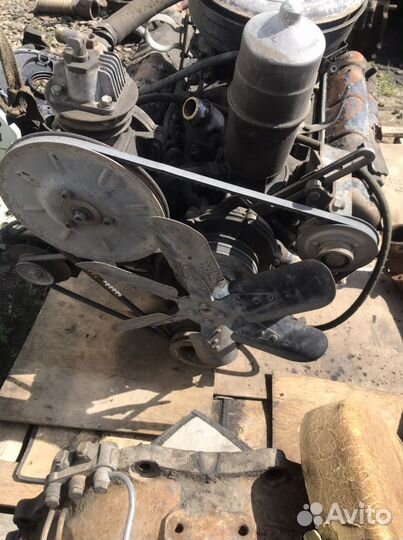 Двигатель газ 66