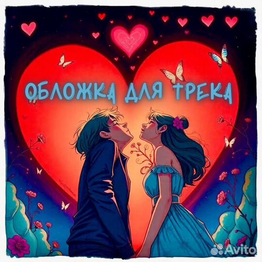 Обложки для треков, рисую, сниппет с анимацией