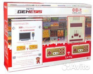 Retro Genesis 8 Bit 300 игр