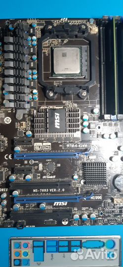 MSI - 970A-G46 + FX8320 + 16Gb