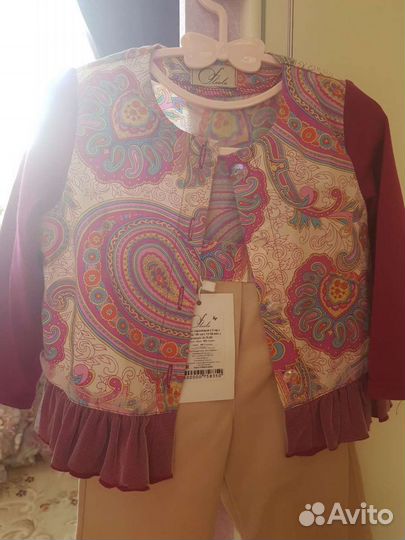 Костюмы новые девочке 86, 98 р-р