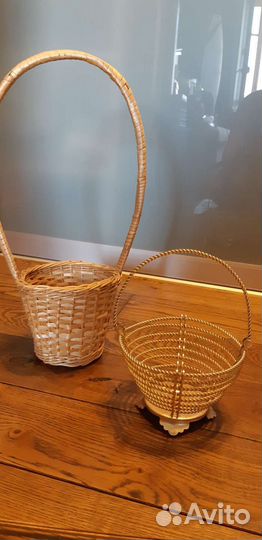 Корзина плетеная