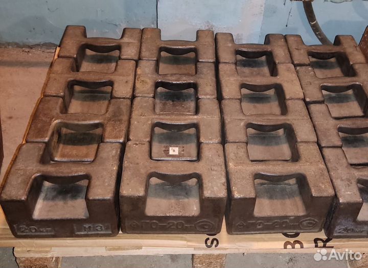 Гири калибровочные 20 кг