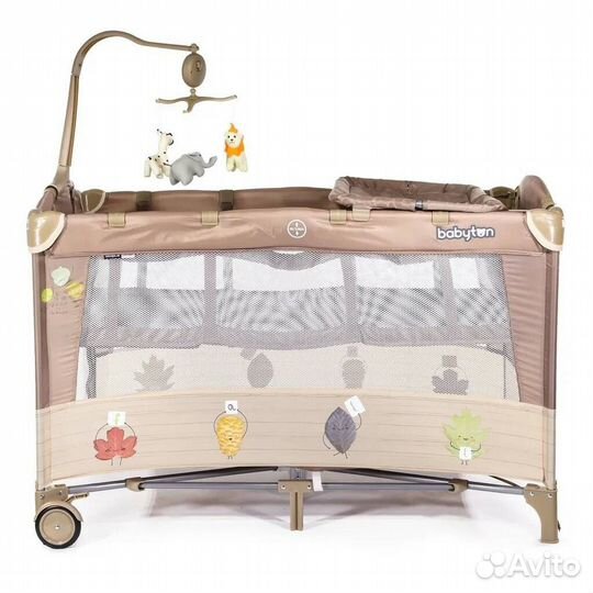 Прокат аренда манеж-кровать Babyton