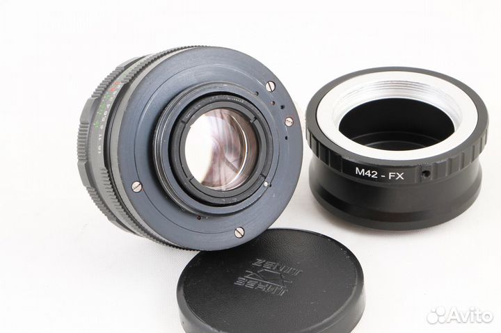 Гелиос-44М 58 mm f/ 2 + переходник Fuji FX